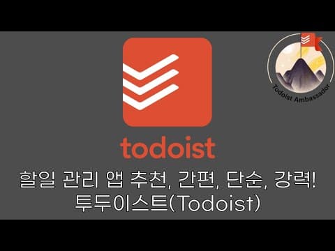 투두이스트 추천 영상 2
